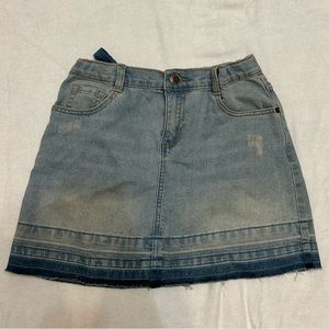 Girls jean skirt